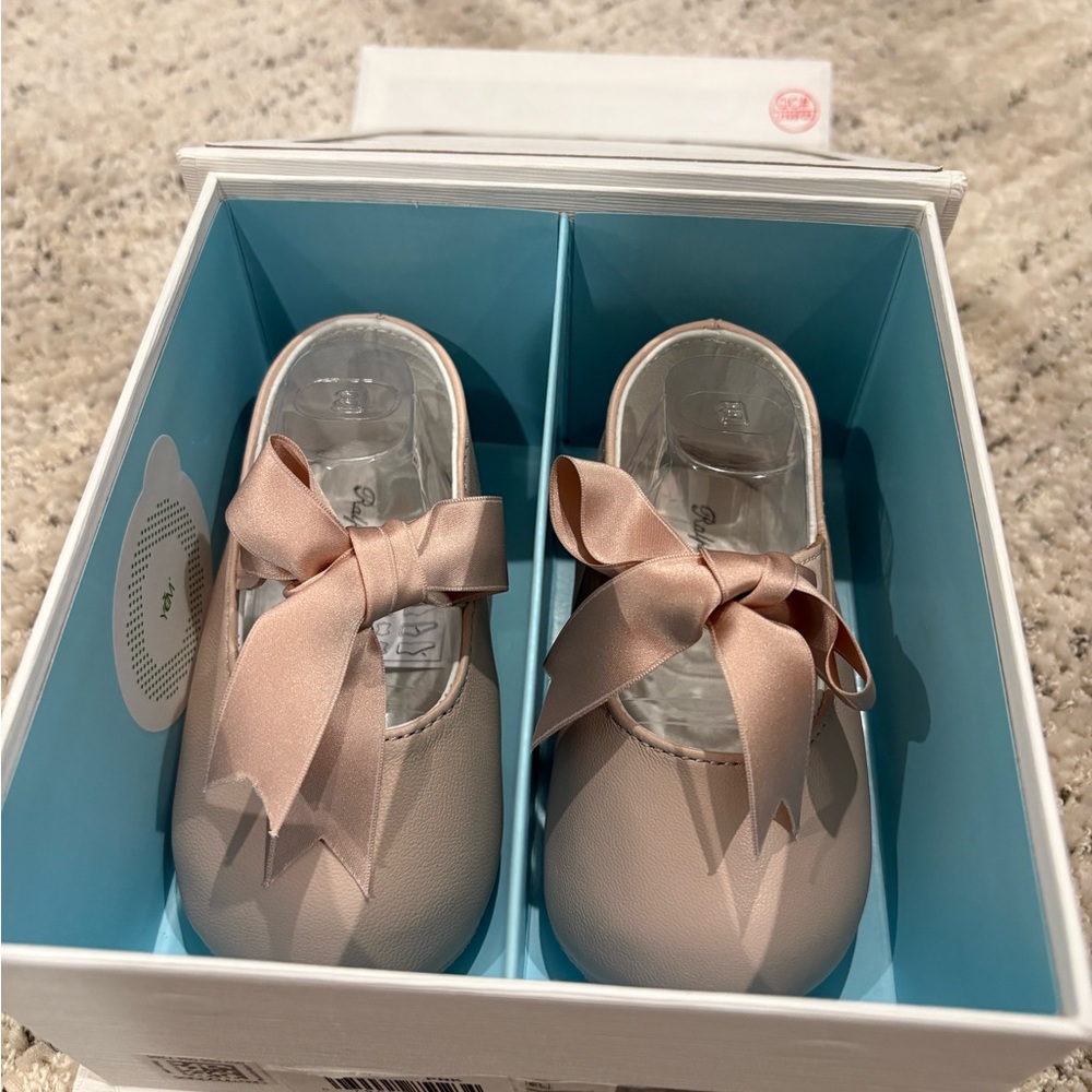 Polo Ralph Lauren Girls Briley Ballet Flats - Baby (size 4, 9-12months)